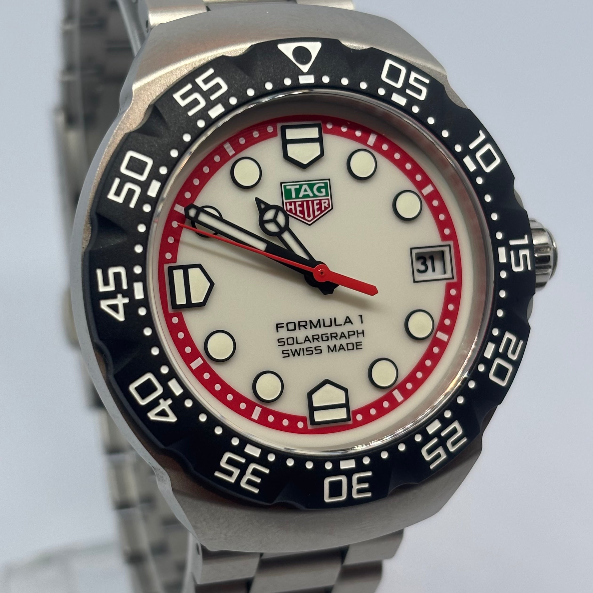 Tag Heuer Formula 1 Solargraph - White - WBY1111.BA0042 - 38mm - 2025 - Warranty