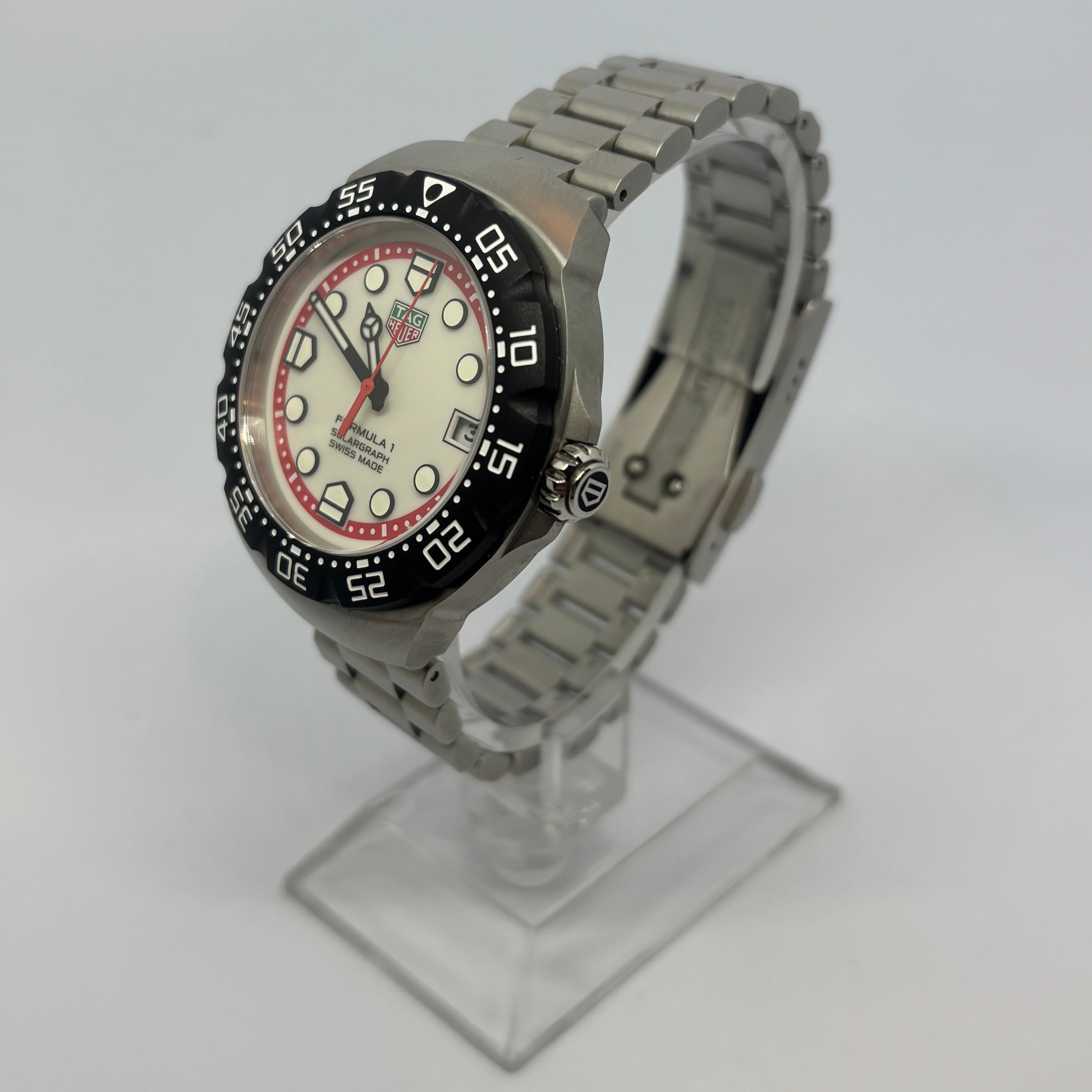 Tag Heuer Formula 1 Solargraph - White - WBY1111.BA0042 - 38mm - 2025 - Warranty