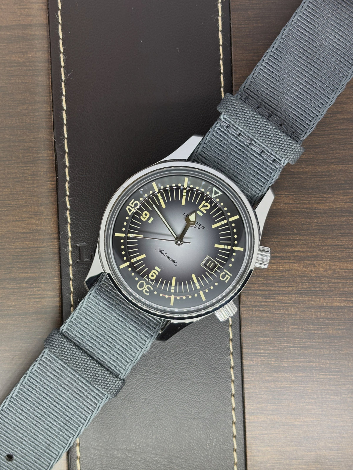 Longines Legend Diver - Black Grey - L3.774.70.2 - In Warranty - 42mm - 2025 - Full Set