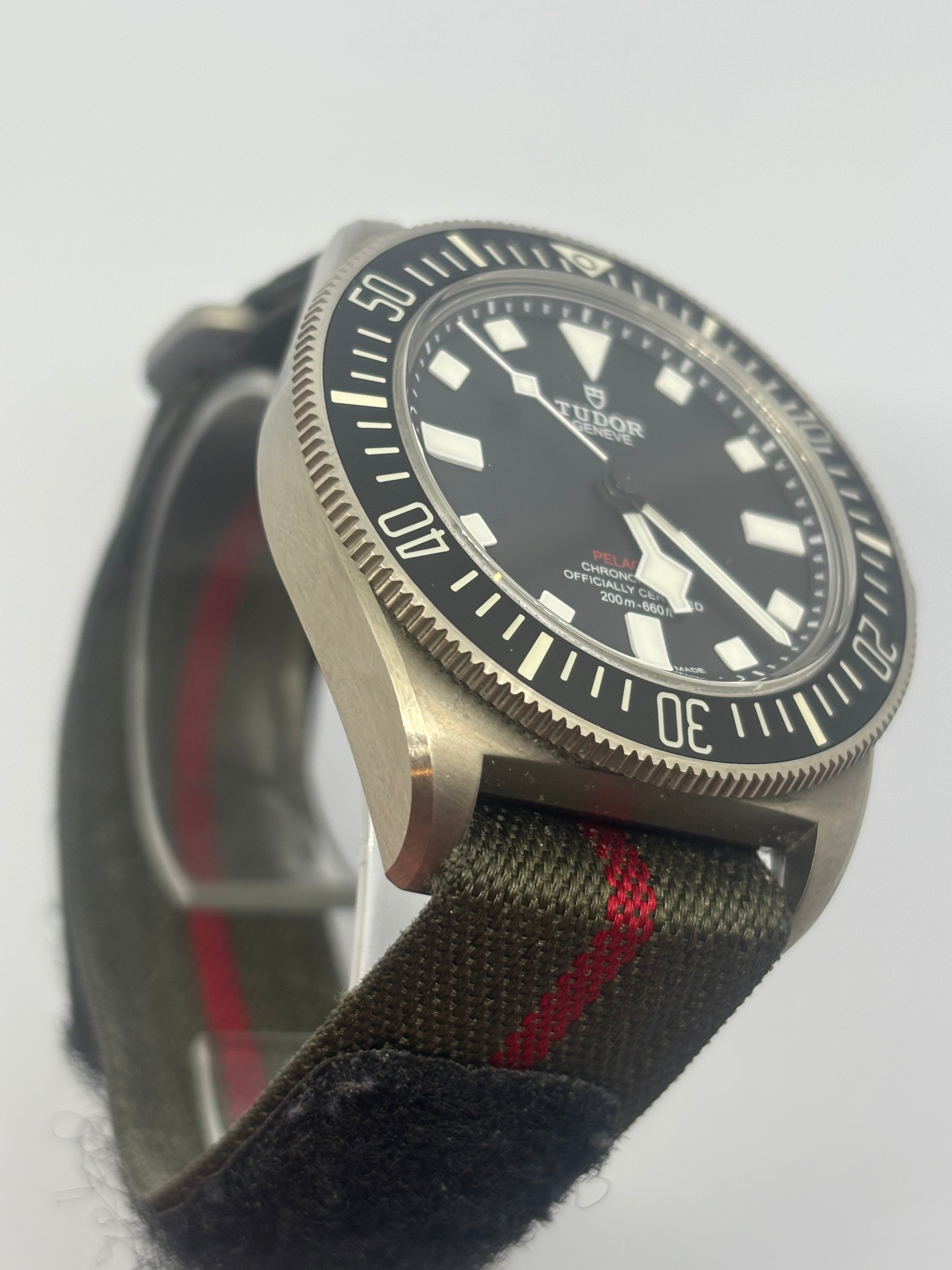 Tudor Pelagos FXD Black M25717N 2023 With Warranty 42mm Titanium Watch
