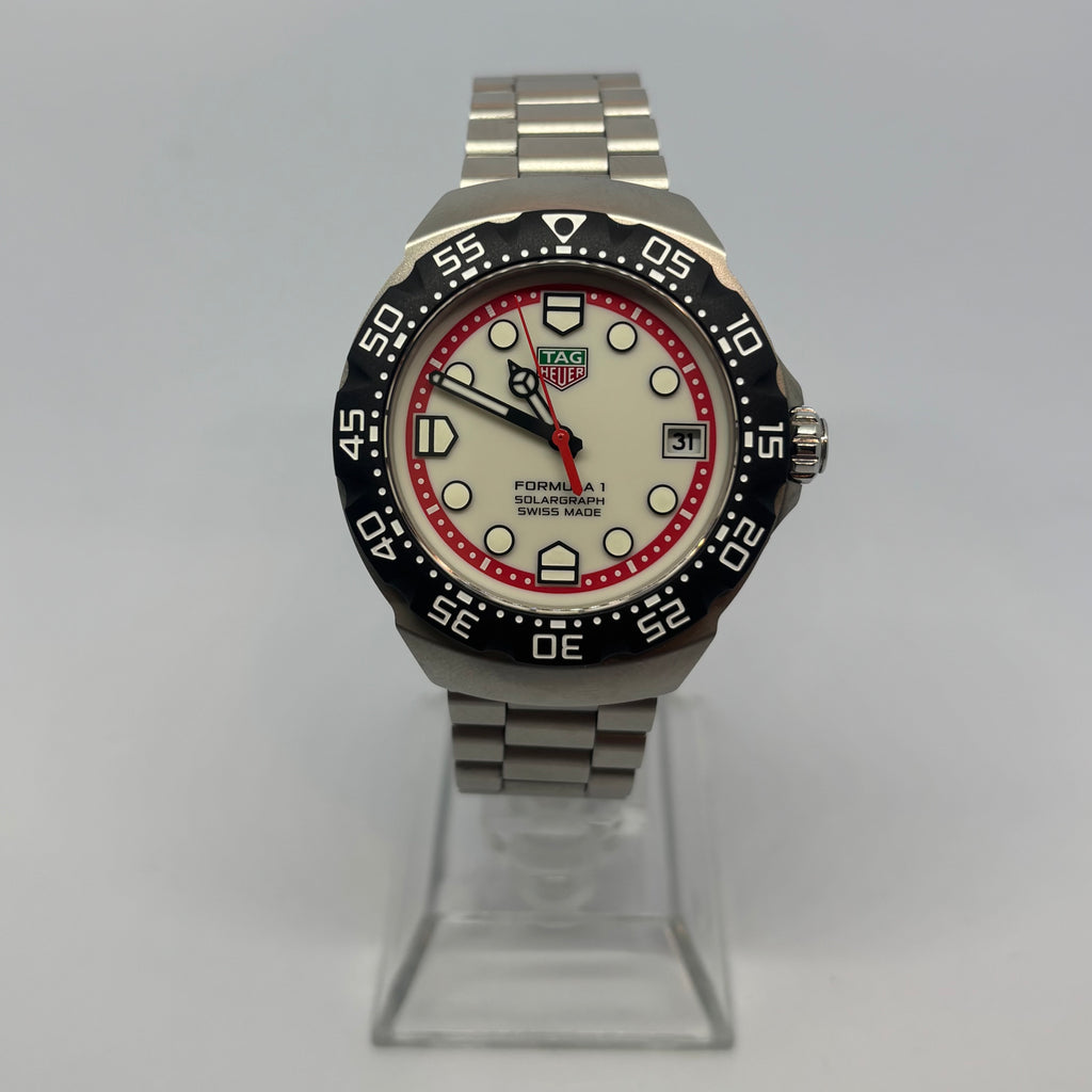 Tag Heuer Formula 1 Solargraph - White - WBY1111.BA0042 - 38mm - 2025 - Warranty