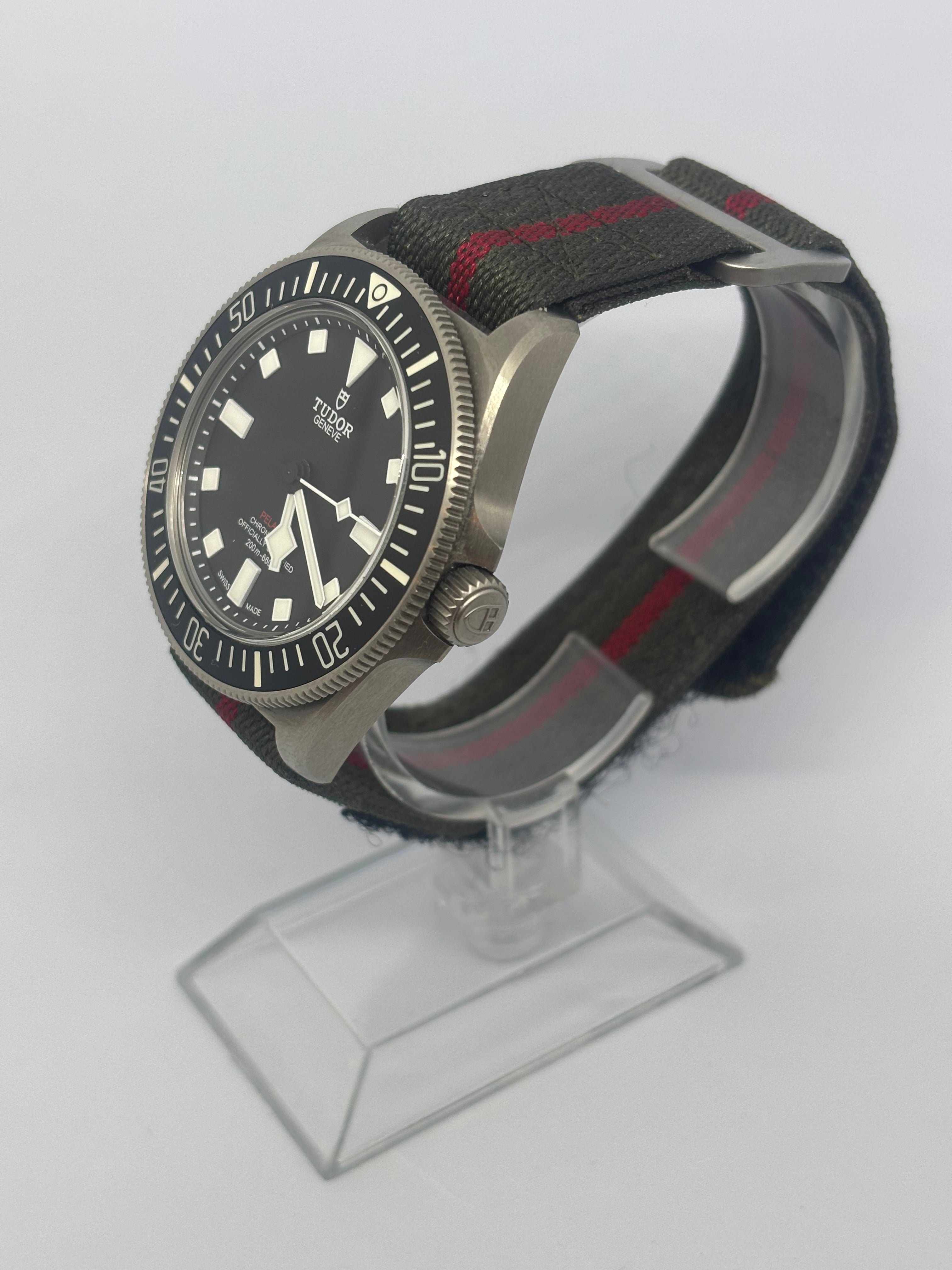 Tudor Pelagos FXD Black M25717N 2023 With Warranty 42mm Titanium Watch