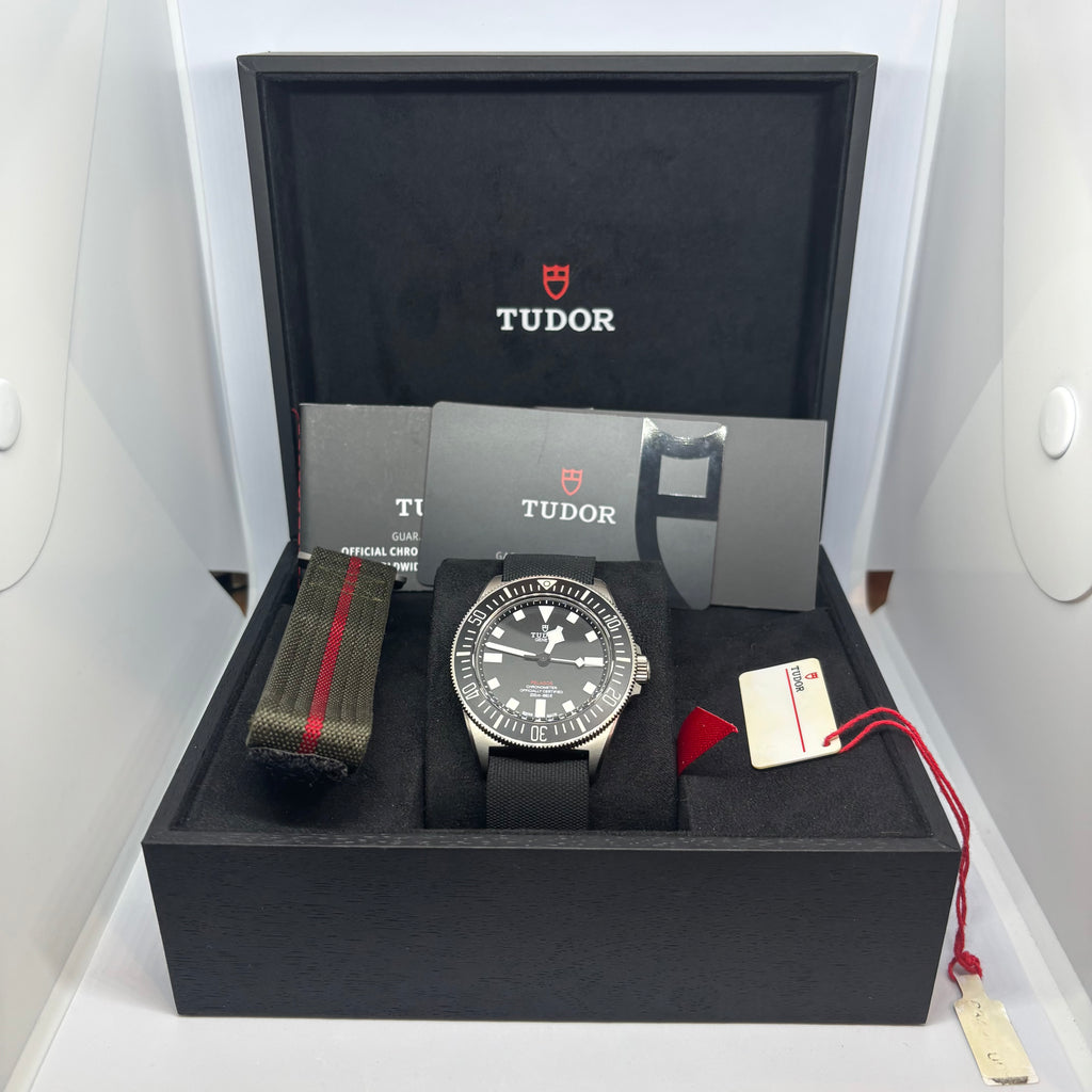 Tudor Pelagos FXD Black - M25717N - 2024 - B&P - Warranty - Extra Strap