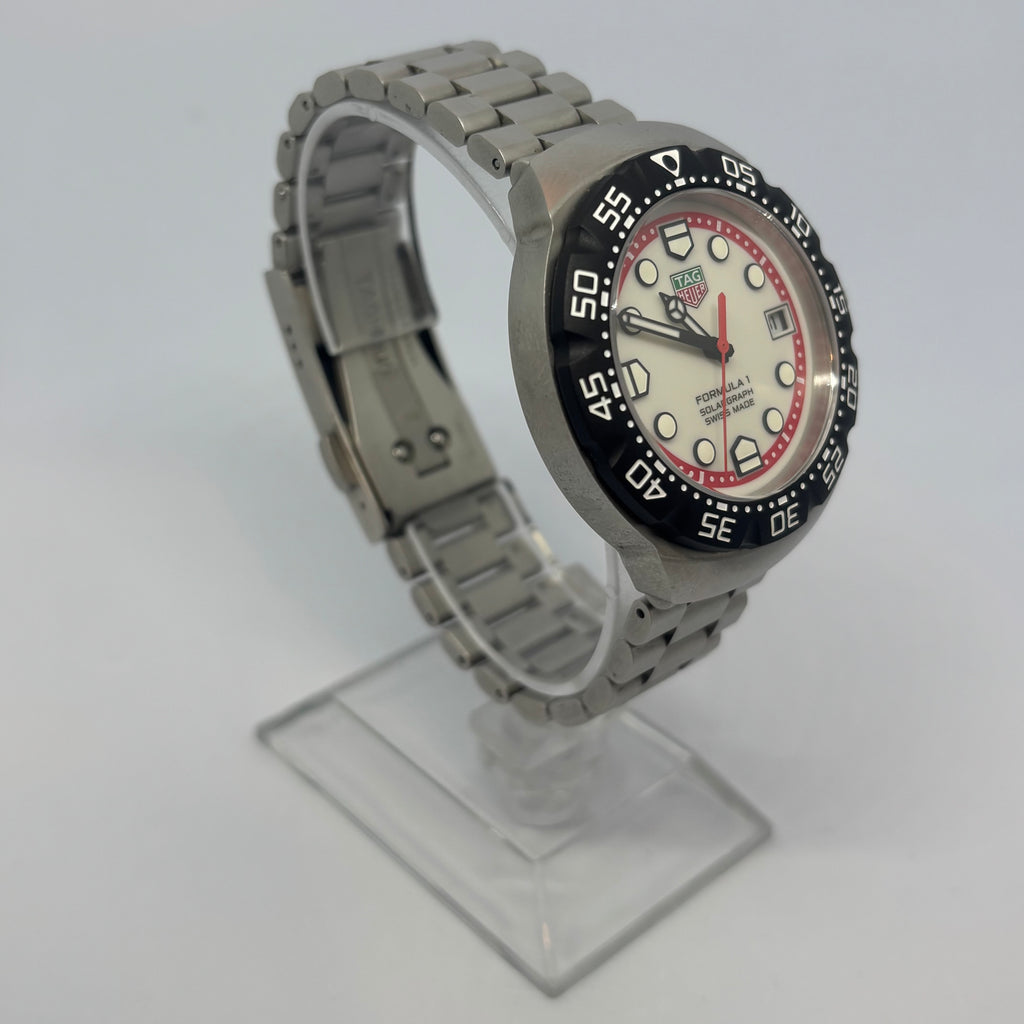 Tag Heuer Formula 1 Solargraph - White - WBY1111.BA0042 - 38mm - 2025 - Warranty