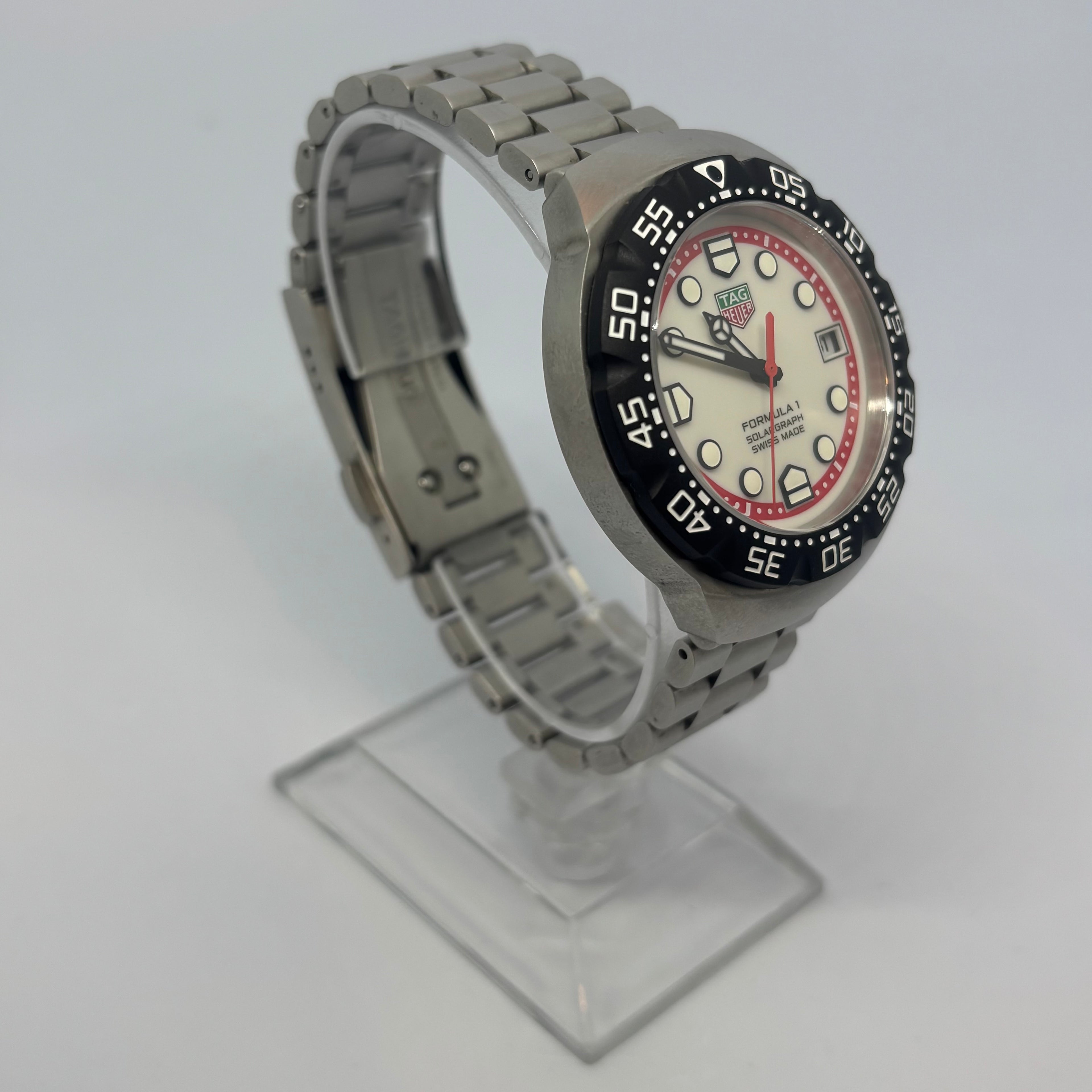 Tag Heuer Formula 1 Solargraph - White - WBY1111.BA0042 - 38mm - 2025 - Warranty