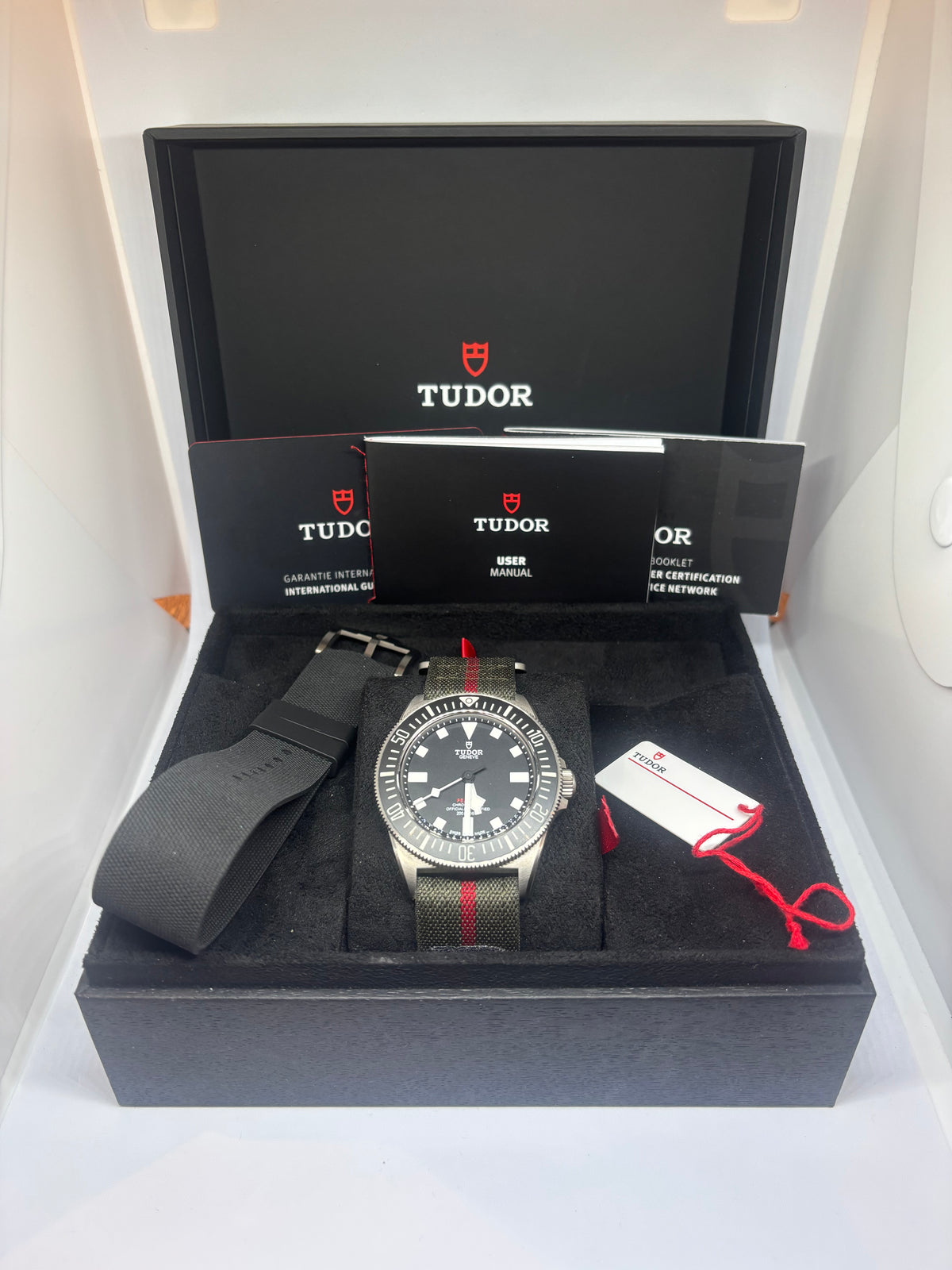Tudor Pelagos FXD Black M25717N 2023 With Warranty 42mm Titanium Watch