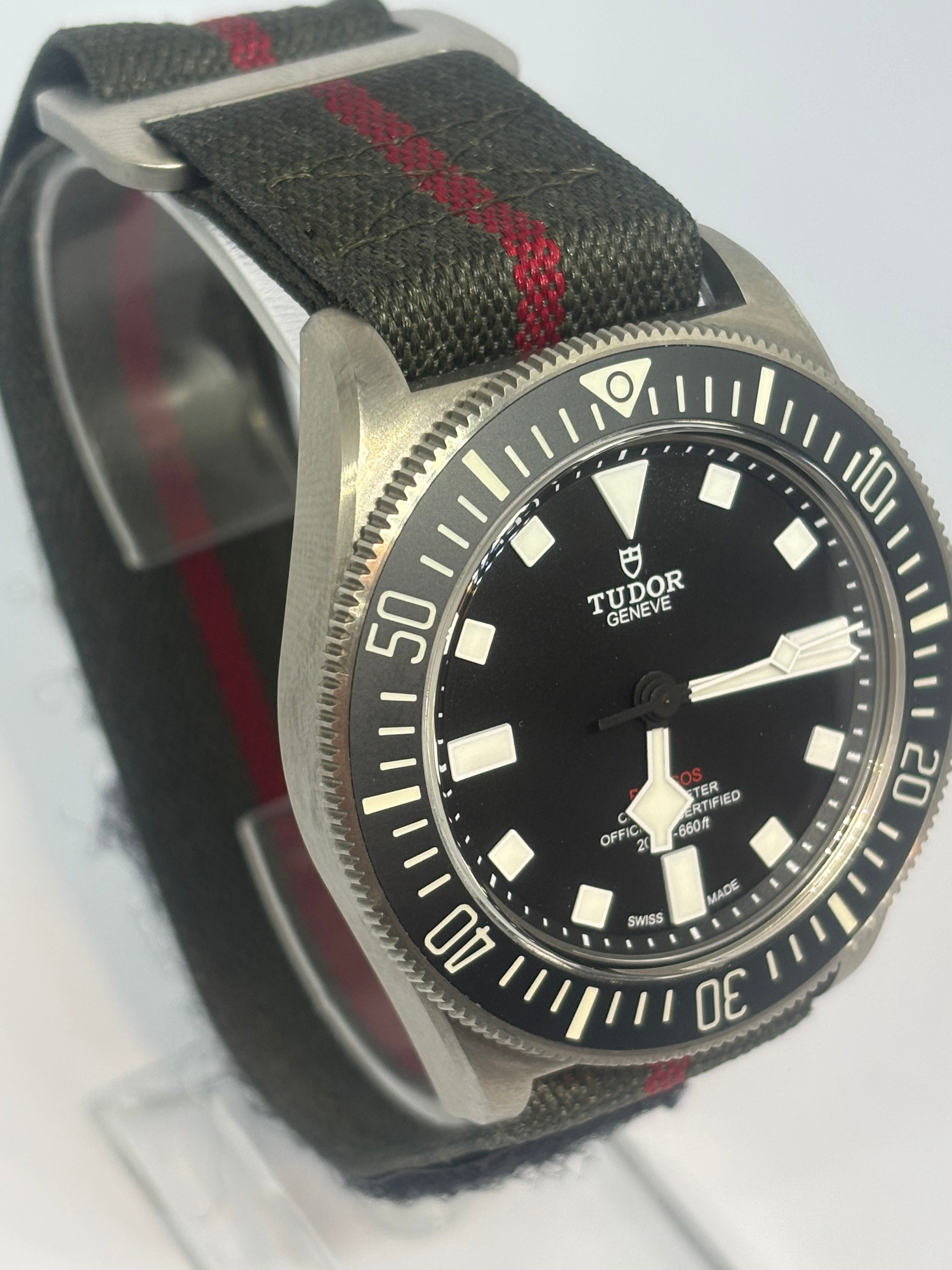 Tudor Pelagos FXD Black M25717N 2023 With Warranty 42mm Titanium Watch