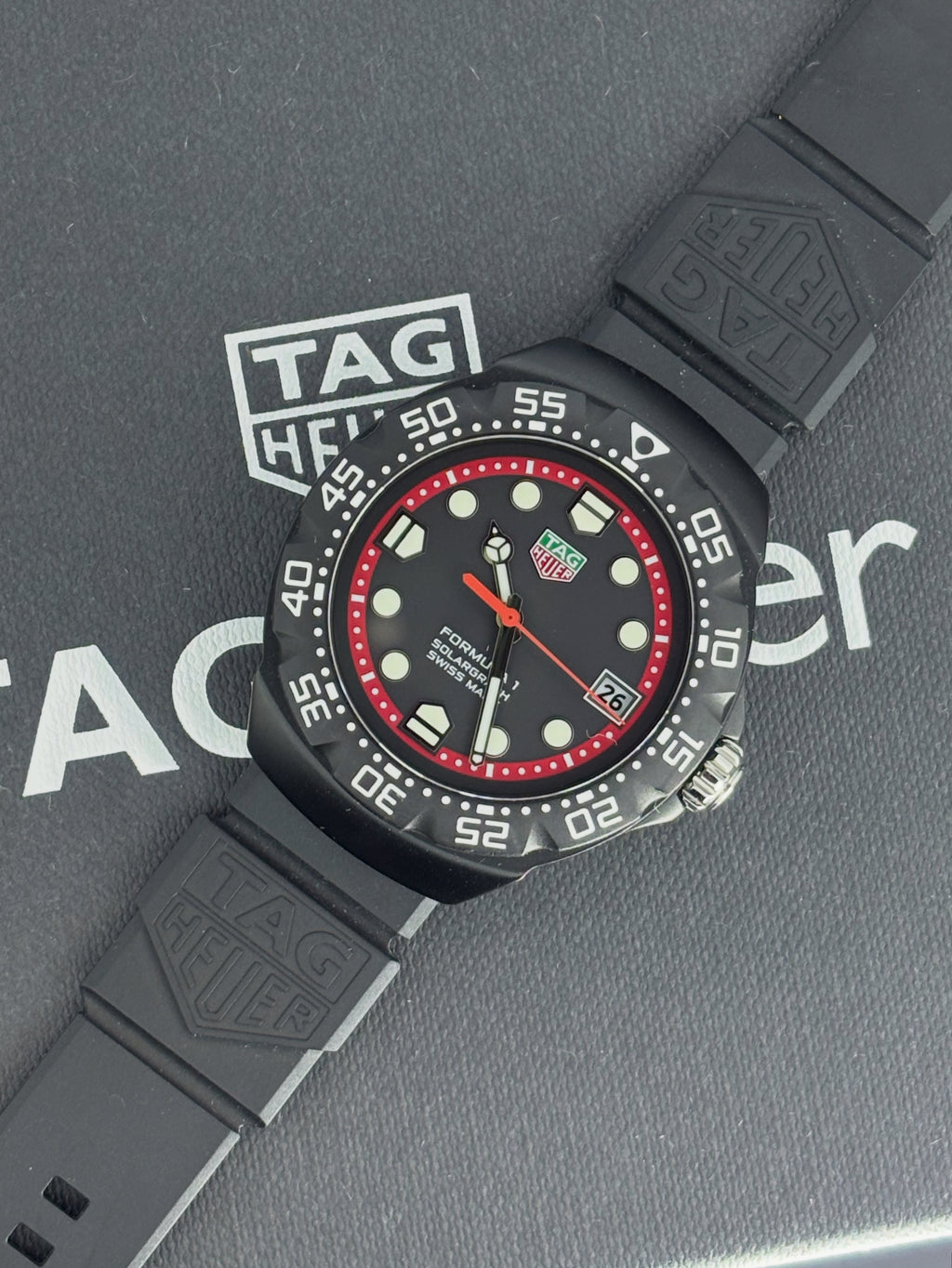 Tag Heuer Formula 1 Solargraph - Black - WBY1114.FT8084 - 38mm - 2025 - Warranty