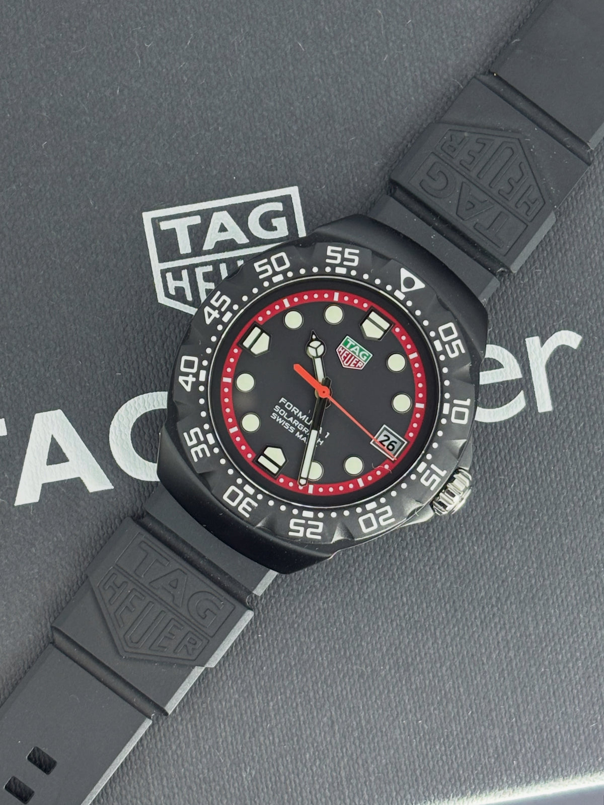 Tag Heuer Formula 1 Solargraph - Black - WBY1114.FT8084 - 38mm - 2025 - Warranty