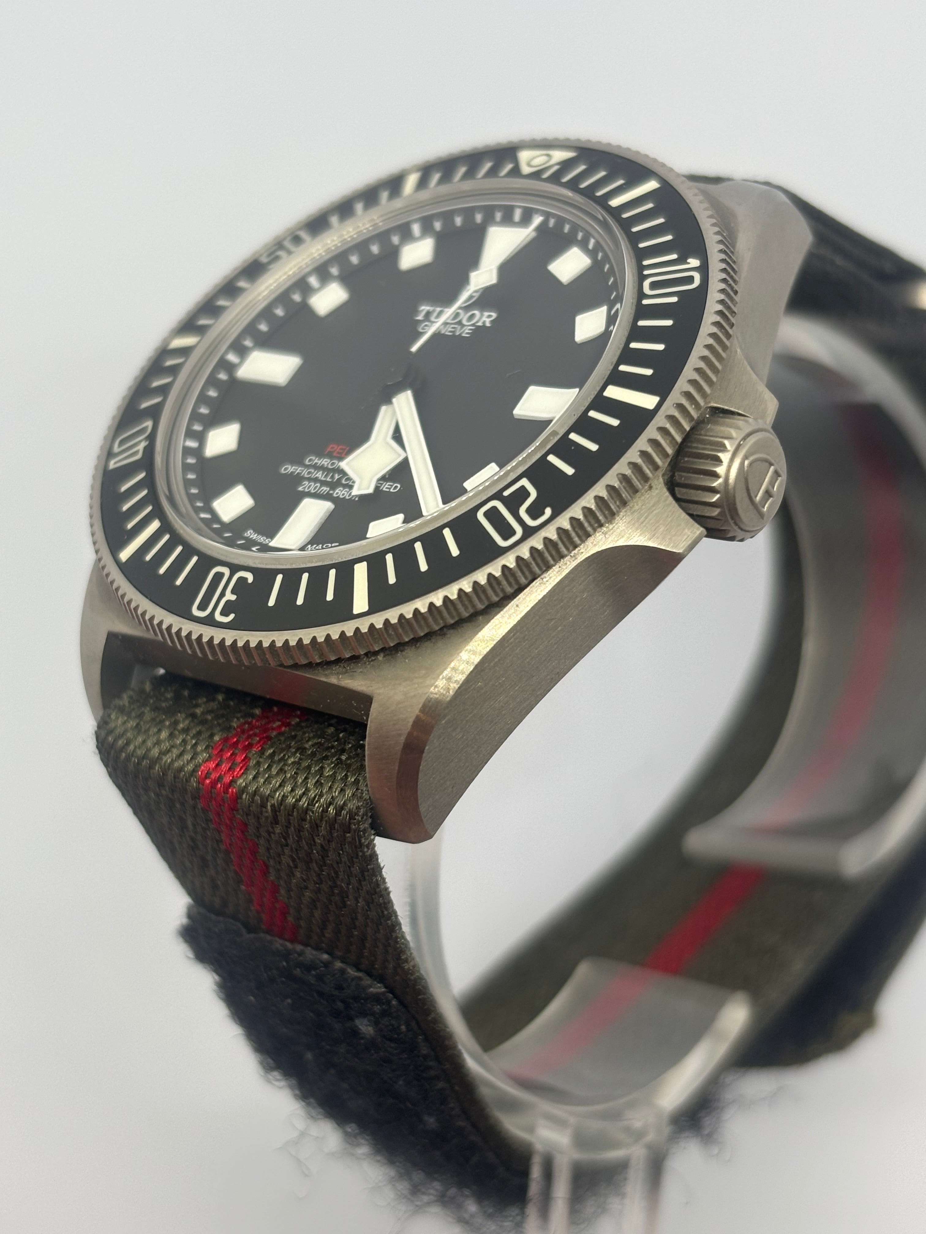 Tudor Pelagos FXD Black M25717N 2023 With Warranty 42mm Titanium Watch