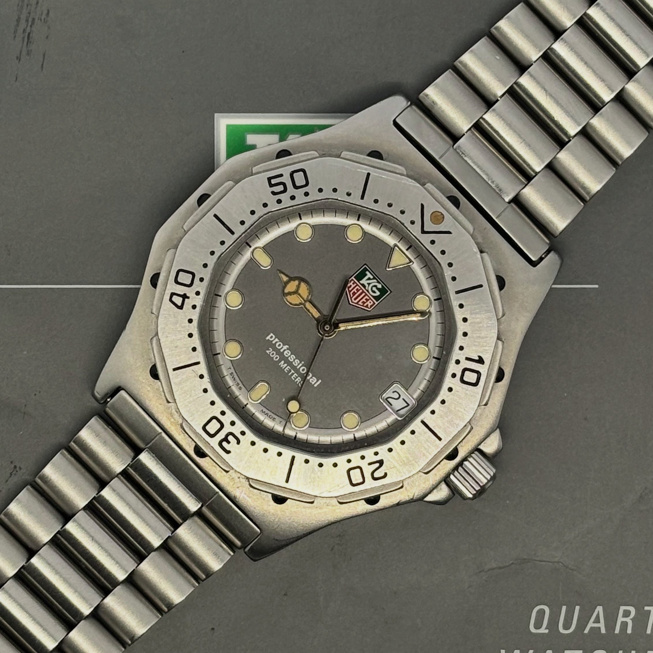 Tag Heuer Professional 3000 932.606 Full Size Model