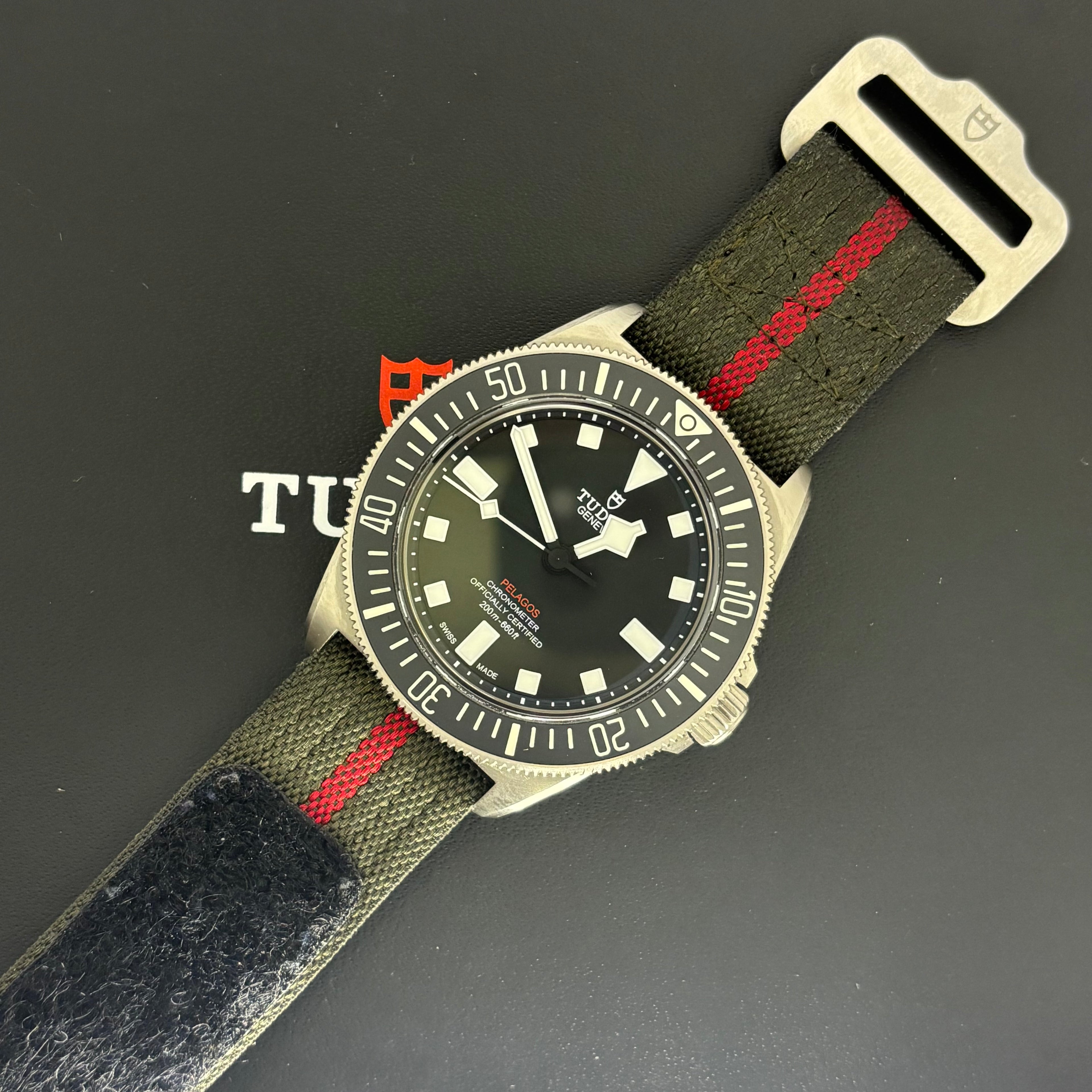 Tudor Pelagos FXD Black M25717N 2023 With Warranty 42mm Titanium Watch