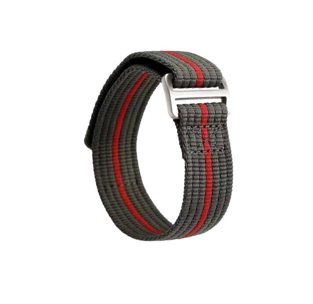 Nylon Strap For Tudor Pelagos FXD 22mm 20 Band Ribbed Single Pass Hook and Loop