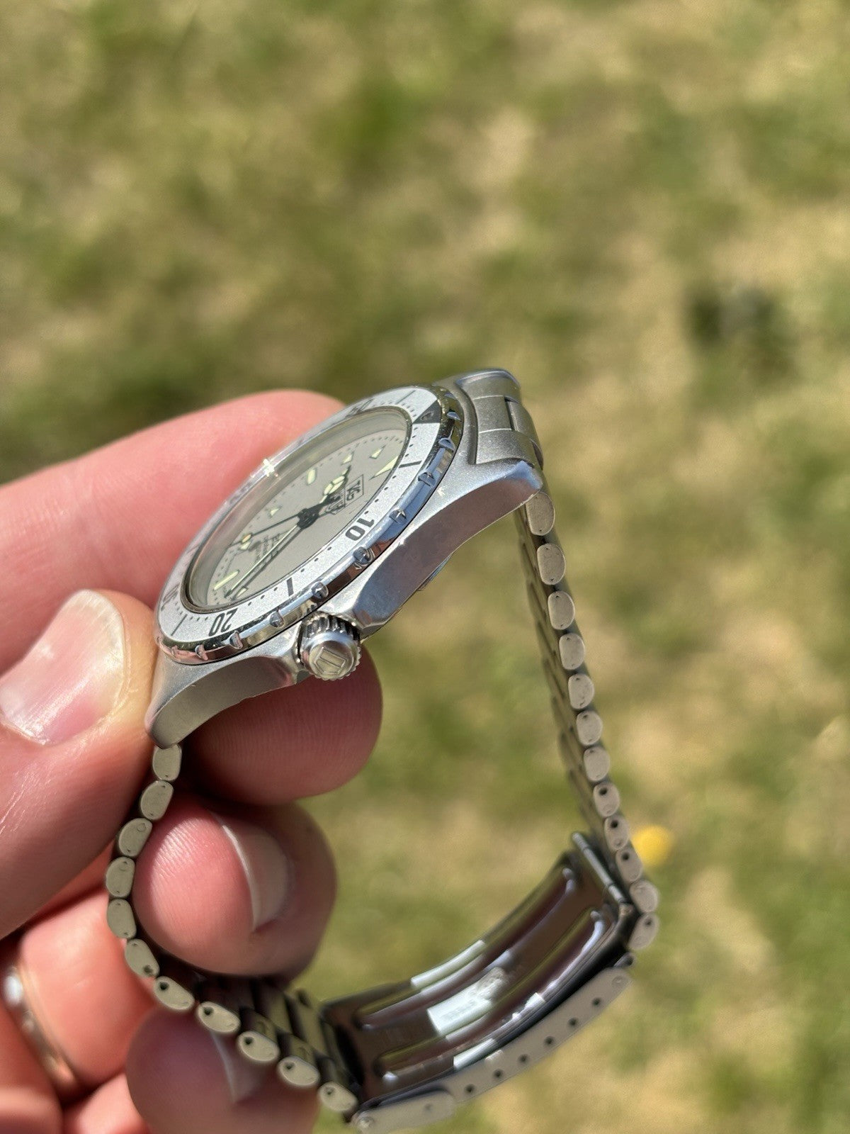 Tag Heuer 2000 972.006 Professional Vintage Grey Dial 200M Watch